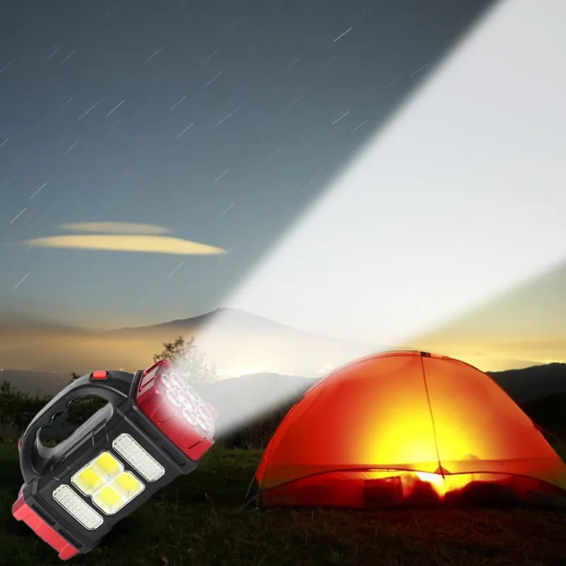 Solar LED Flashlight