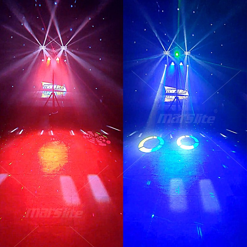 Portable DJ Set Party Disco Light Luces LED DJ Equipment Gig LED Bar PRO Move Luces Discoteca Stage DJ Lighting with Stand