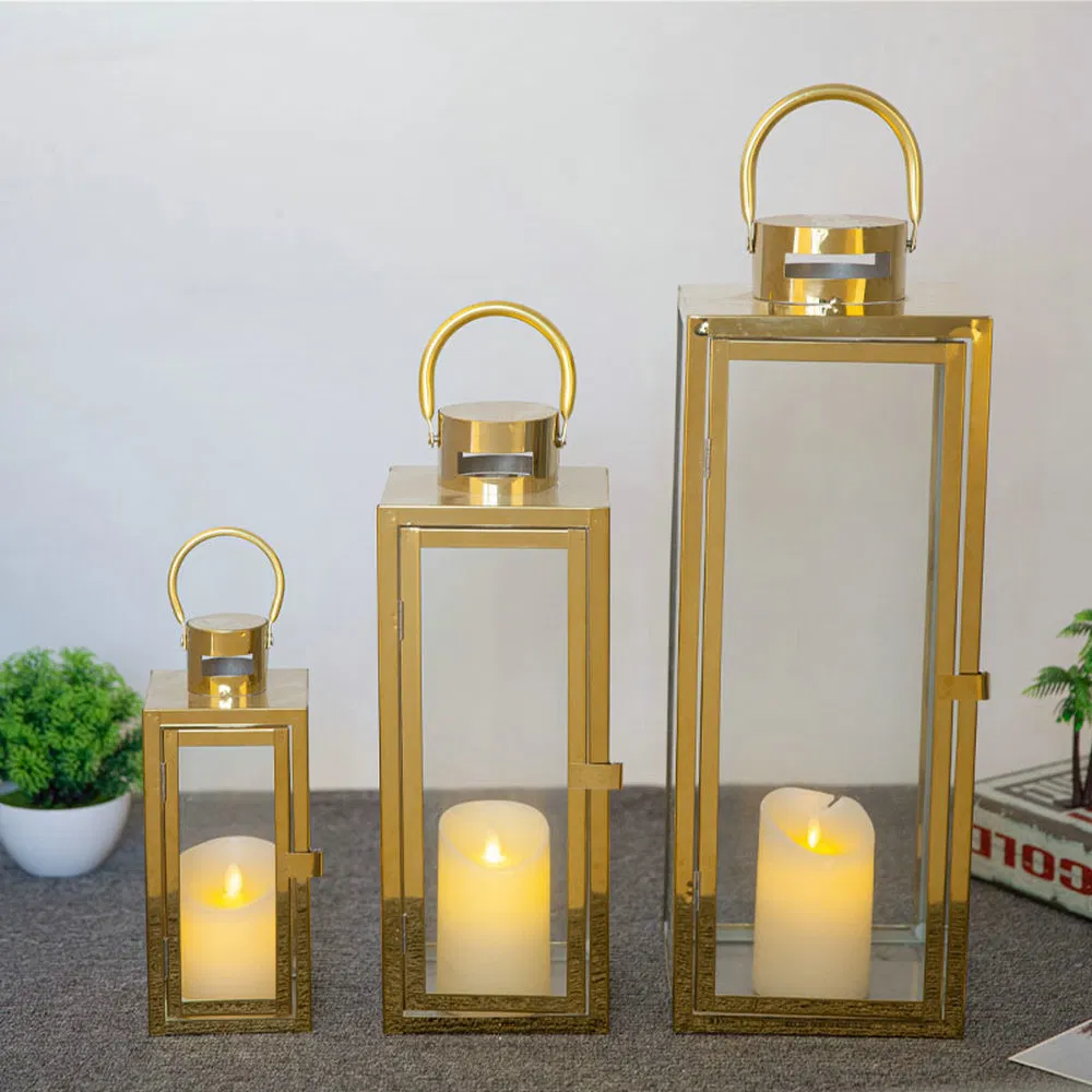 Windproof Candle Stand, Courtyard, Outdoor, Large Wind Lantern
