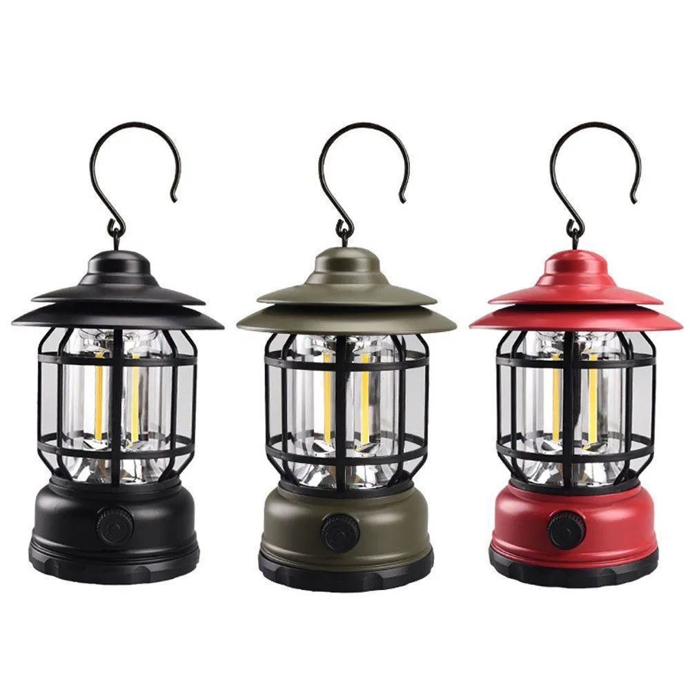 Hot Sale LED Outdoor Portable Waterproof Camping Lantern for Outages