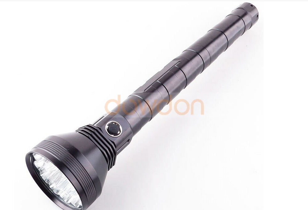 High Power LED Flashlight 5 Mode 22000lm 18 T6 LED Torch Rechargeable Battery-Operated Flashlight