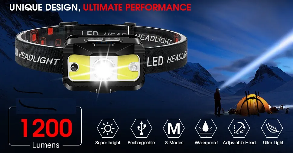 Headlamp Rechargeable