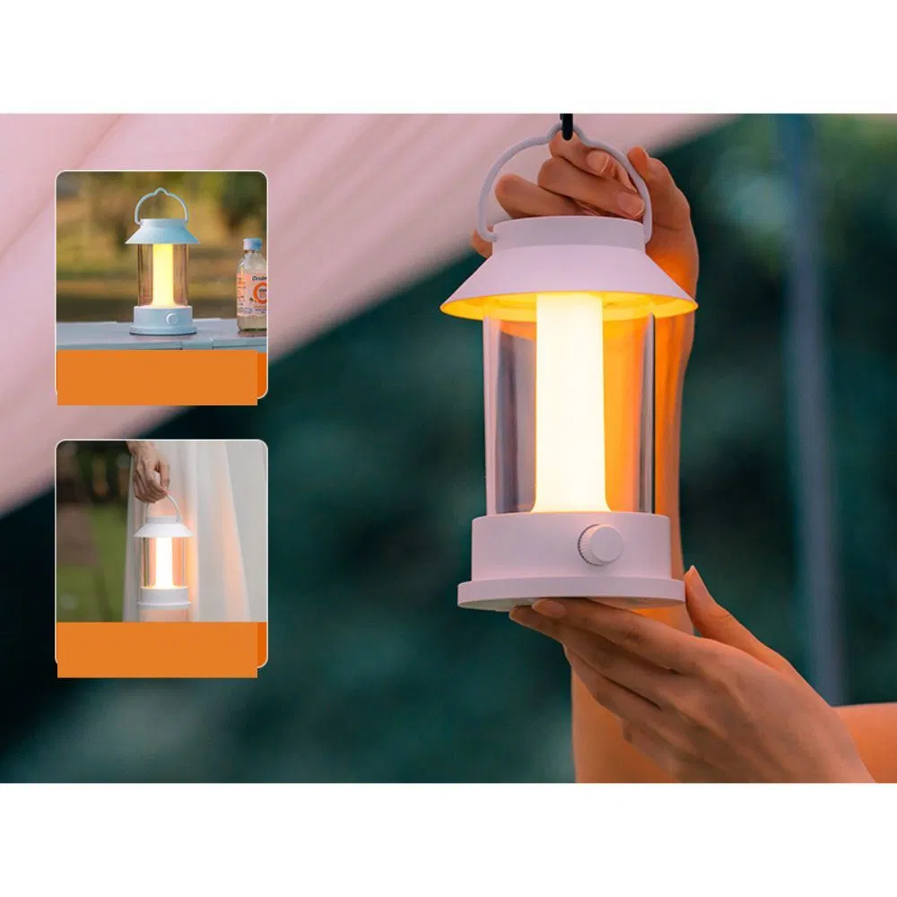 Vintage Camp Lamp Outdoor Lantern with Power Bank Ci25064