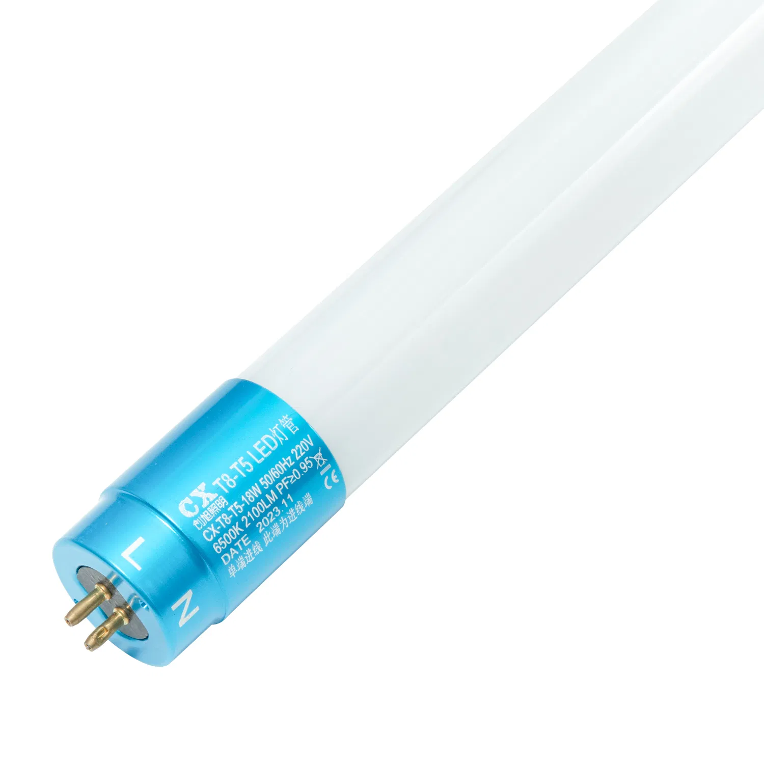 Cleanroom 3FT/5FT Ra80 White High Output Emergency Backup Tube LED Lighting