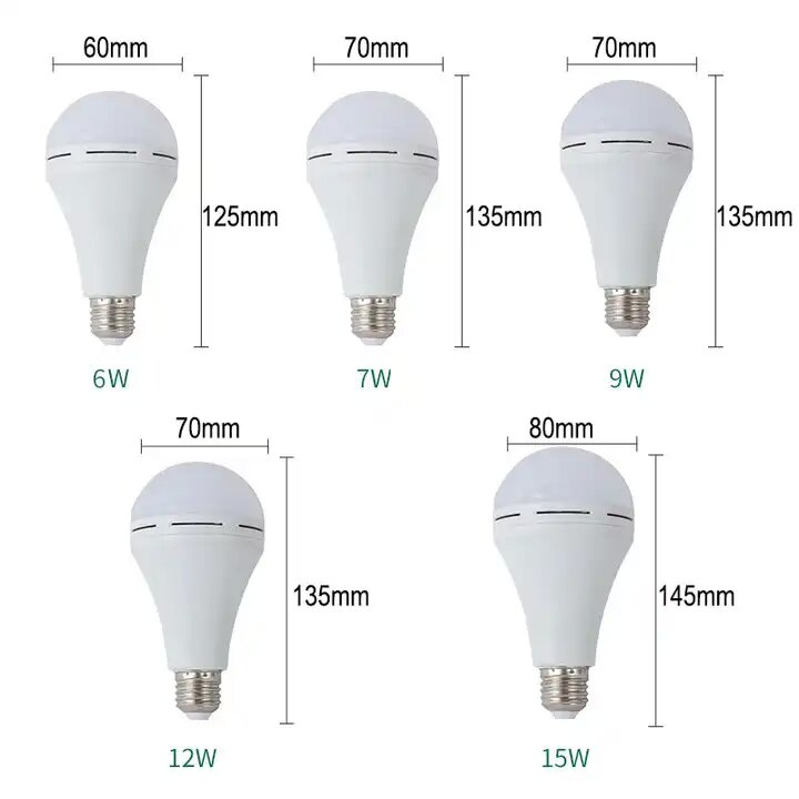 High Efficiency and Energy Saving E27 Power Failure Camping LED Emergency Lighting Bulb