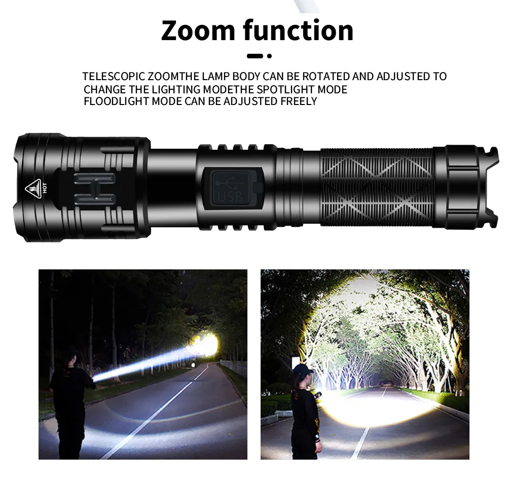 LED Flashlight Detail 6