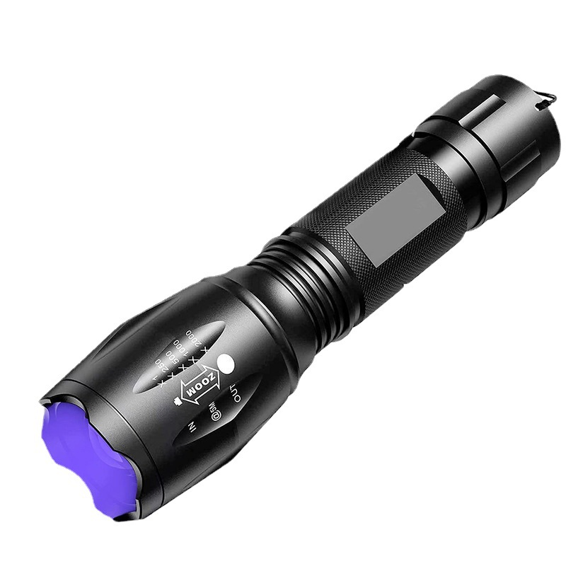 LED, UV Black Light Waterproof Pet Urine Detection Flashlight