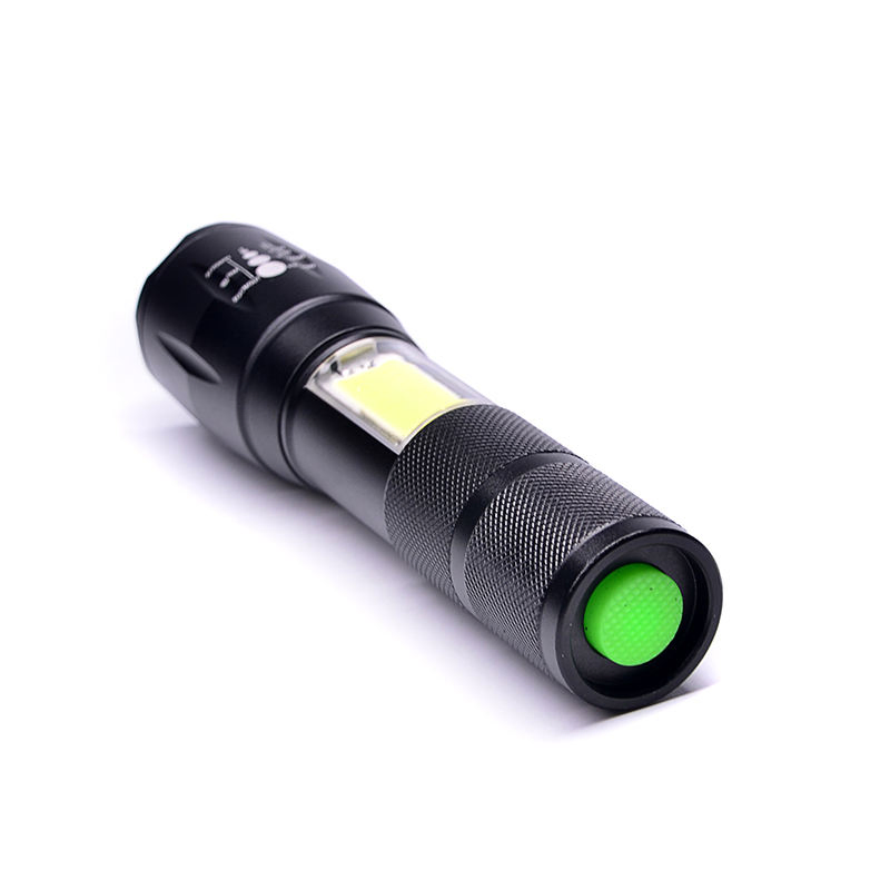 Outdoor Handheld Super Bright 3W COB LED Waterproof Tactical Flashlight