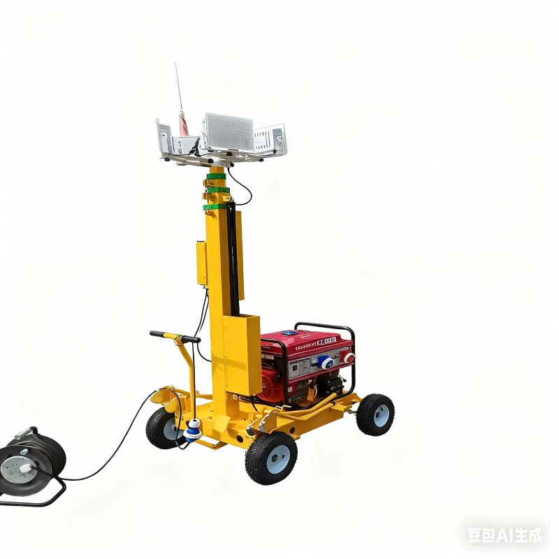 LED Lighting Lamp Hydraulic Lifting Rod Emergency Light Vehicle