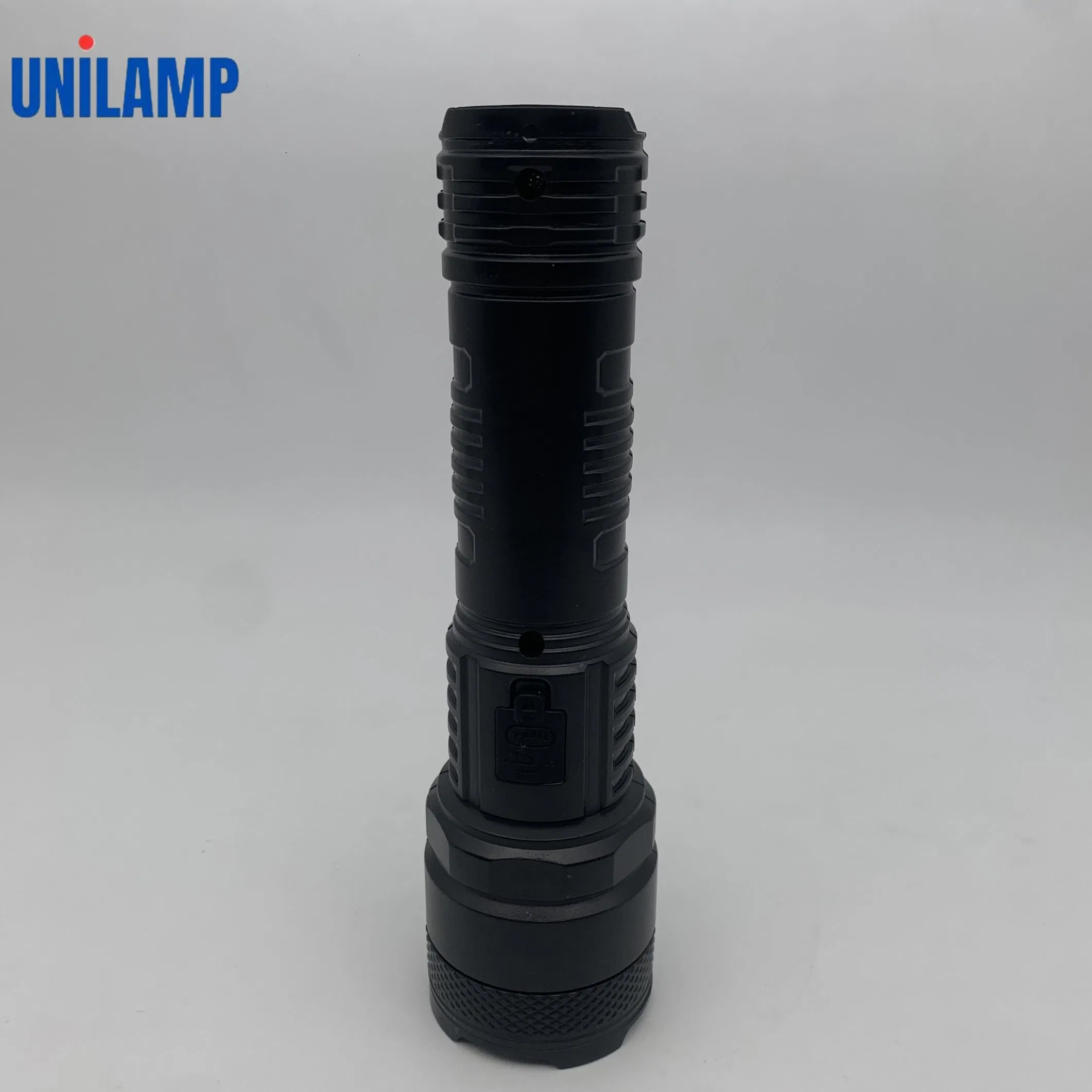 Versatile High-Powered Tactical Flashlight with USB Rechargeable Feature