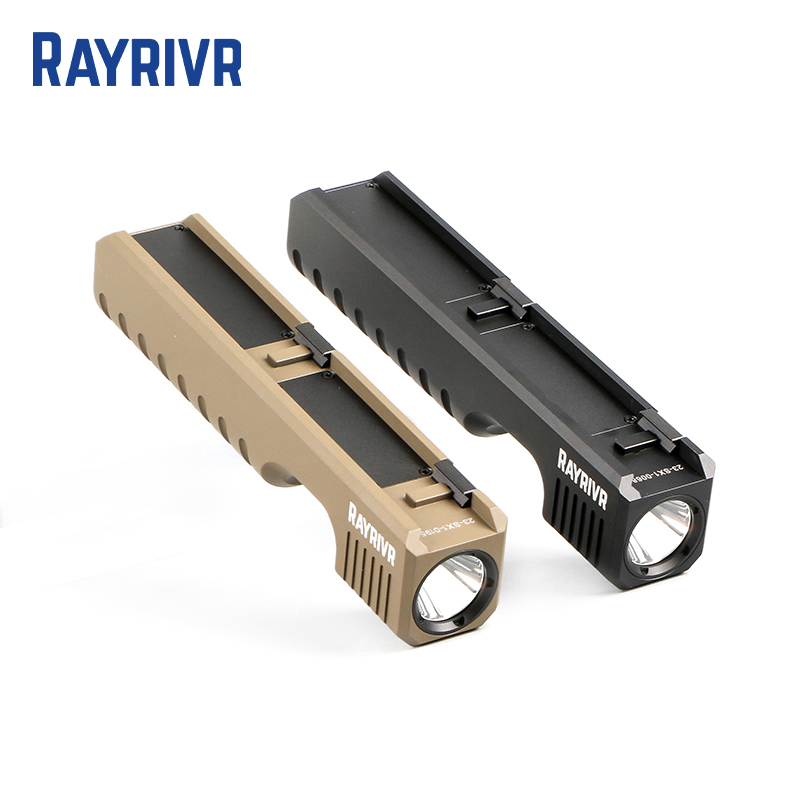 Rayrivr Mini Pocket Flashlight with Single/Double Press Mode 2200lm Waterproof LED Light with Strobe Mode Flashlight