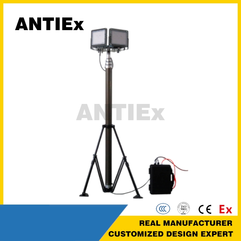 Multi-Functional Explosion Proof Portable 4200 Lumens Square Foldable 48W LED Job Site Work Light