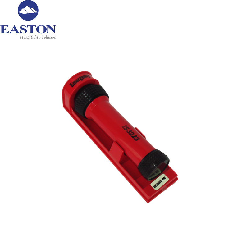 Hotel Custom Wall-Mounted Plastic Emergency Torch Light Wholesale