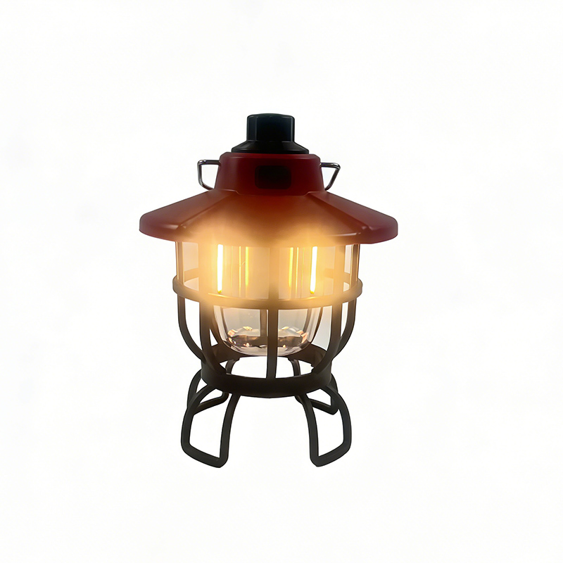 Vintage LED Camping Lantern for Camping, Hiking, Emergency &amp; Outdoor Decor