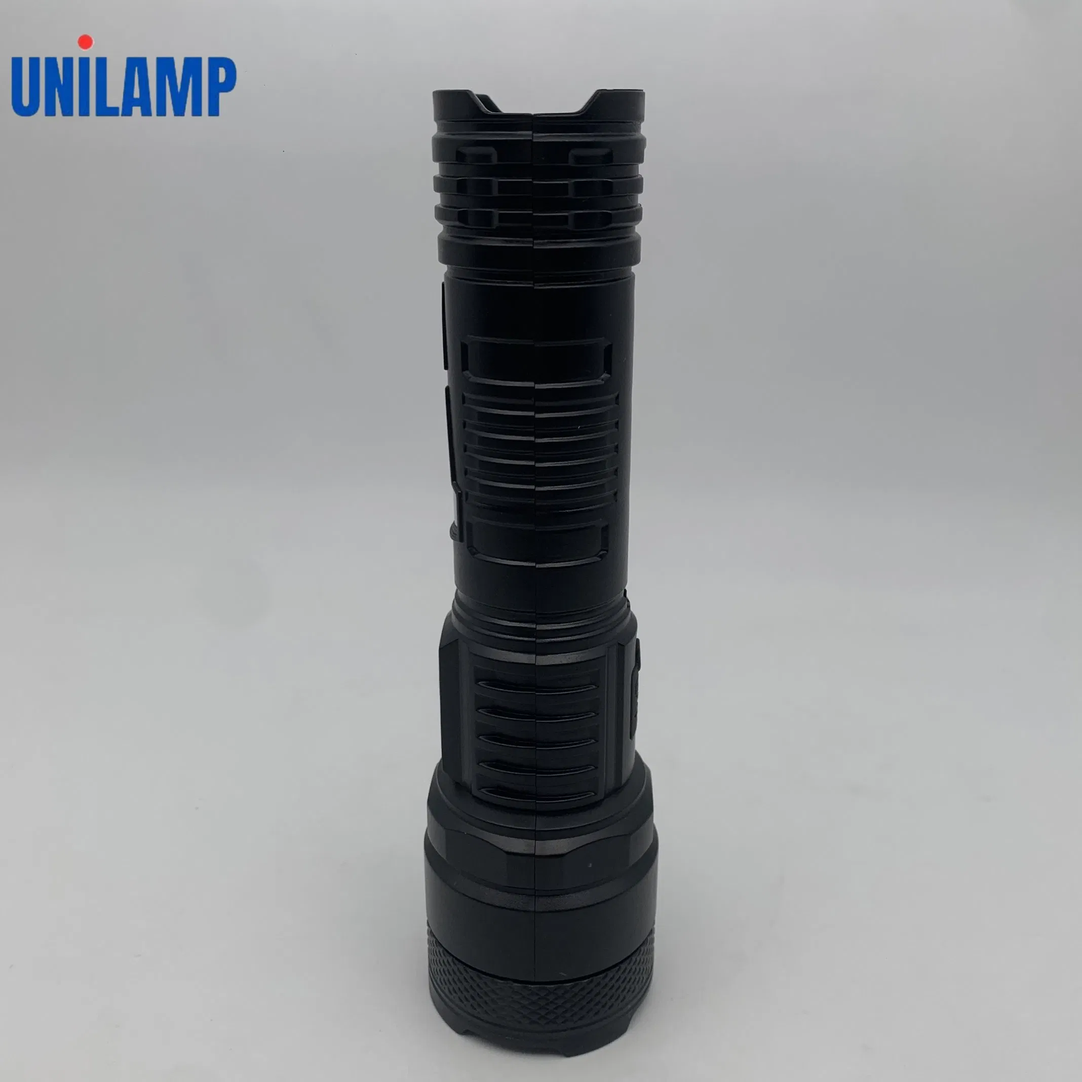 Versatile High-Powered Tactical Flashlight with USB Rechargeable Feature