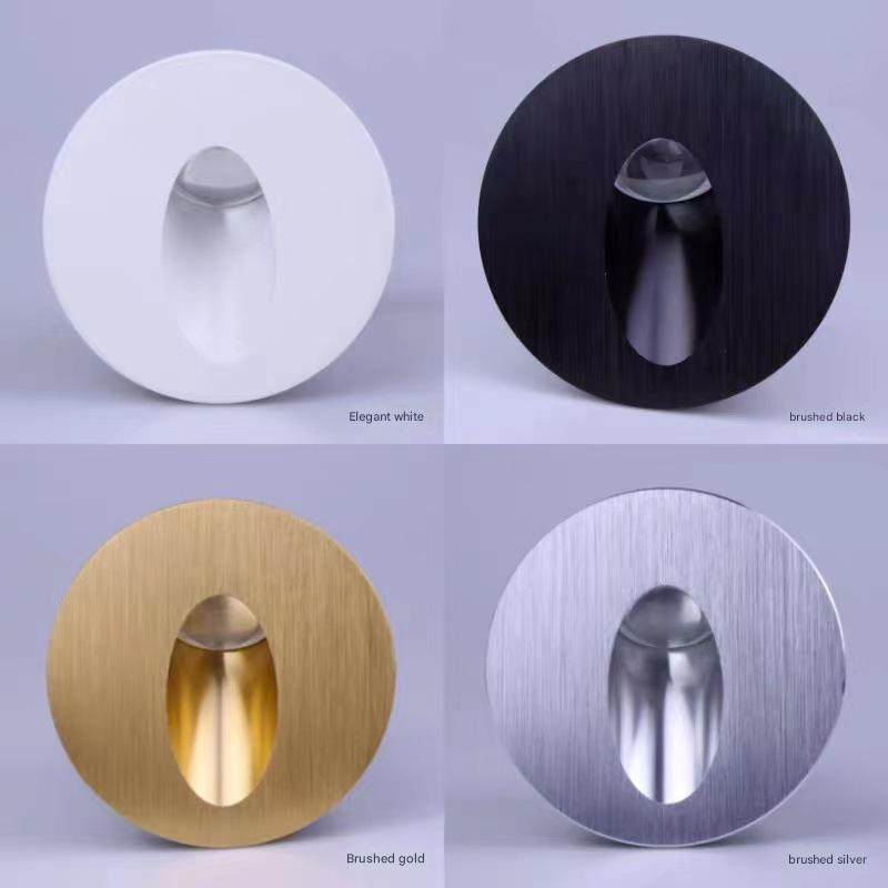 Aisle Lighting LED Sensor Light Recessed Design Human Body Sensing Emergency Light