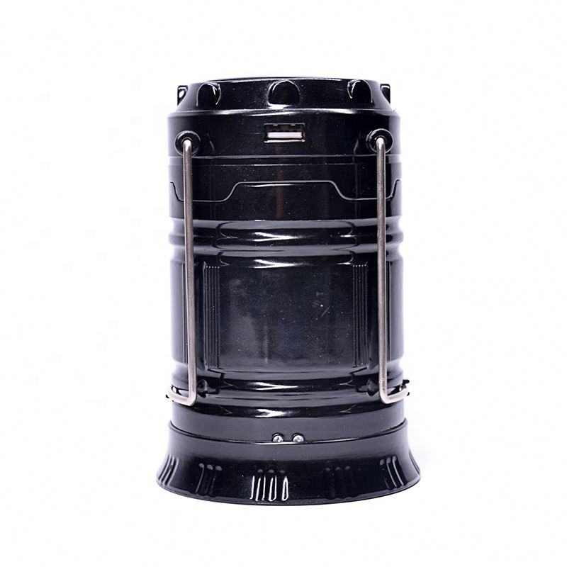 Small Outdoor Extendable Outdoor Rechargeable LED Solar Camping Lantern