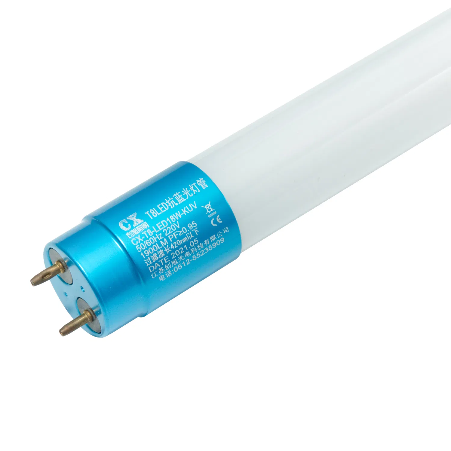 Cleanroom 3FT/5FT Ra80 White High Output Emergency Backup Tube LED Lighting