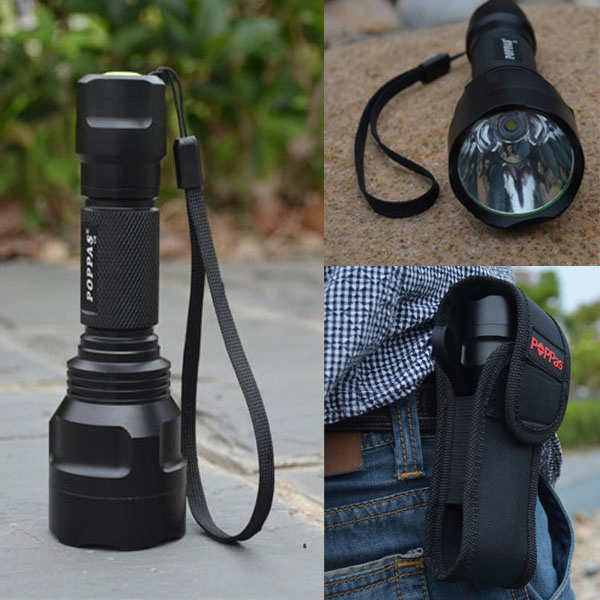 C8 1200lm 10W CREE T6 Waterproof High Brightness LED Flashlight