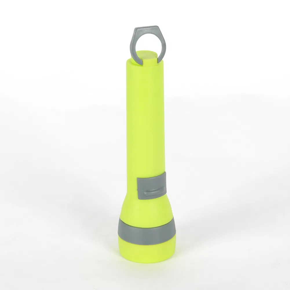 Yichen 80 Lumen 2AA Battery Operated Basic LED Flashlight Torch