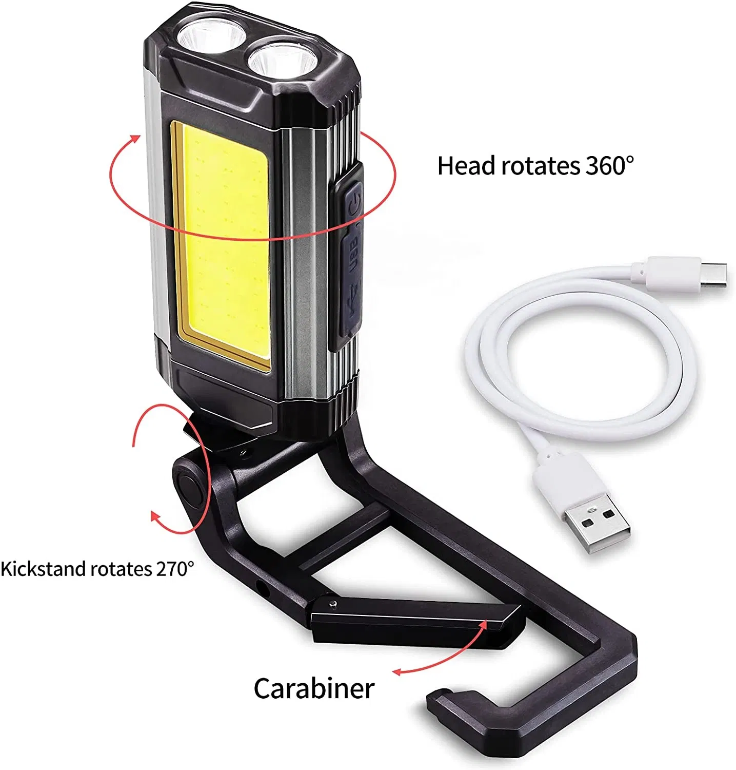 Mini Multifunctional LED Work Light COB Foldable Portable Inspection Light