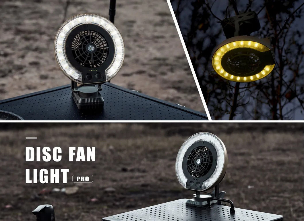 Camping Fan Light Detail 8