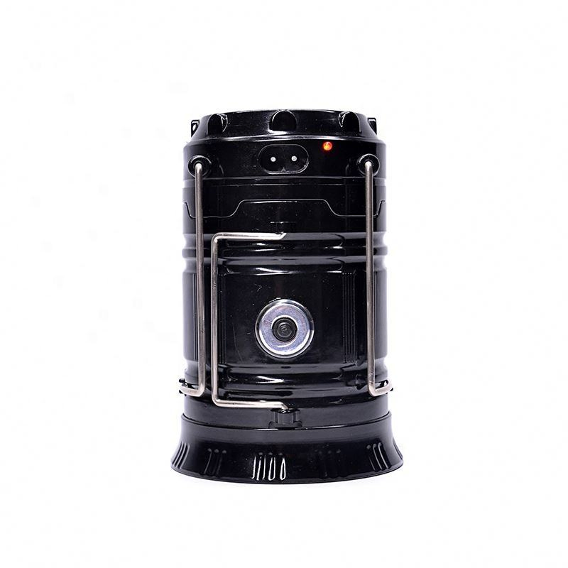 Small Outdoor Extendable Outdoor Rechargeable LED Solar Camping Lantern