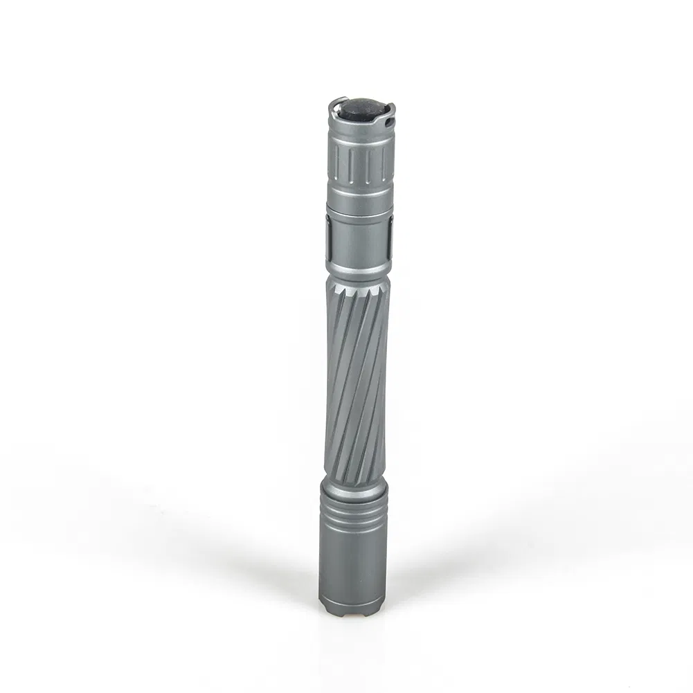 Yichen 2AAA Battery Operated Aluminum LED Flashlight Portable Pen Light