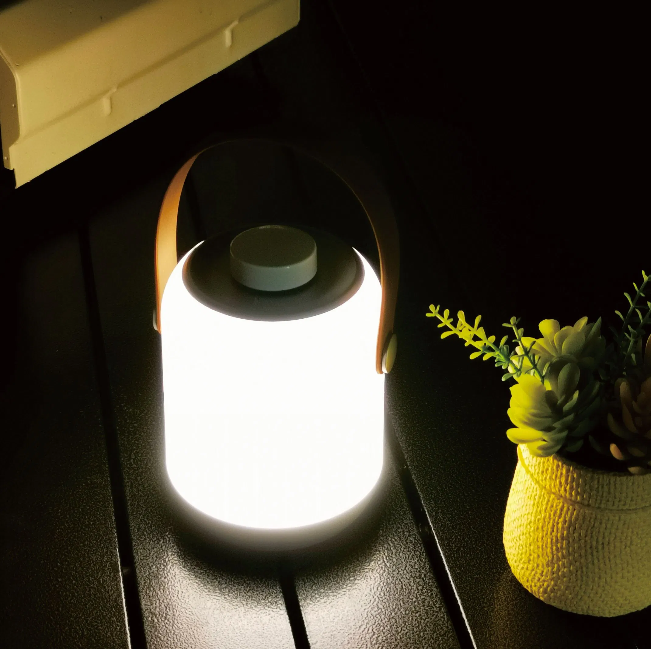 Hisoon Hot Sales Useful Outdoor Rotary Switch USB Rechargeable Portable Camping Light