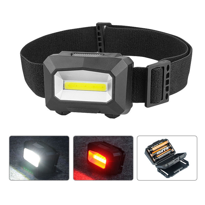 LED Headlight Outdoor Waterproof 3W COB LED Hunting Cycling Headlamp