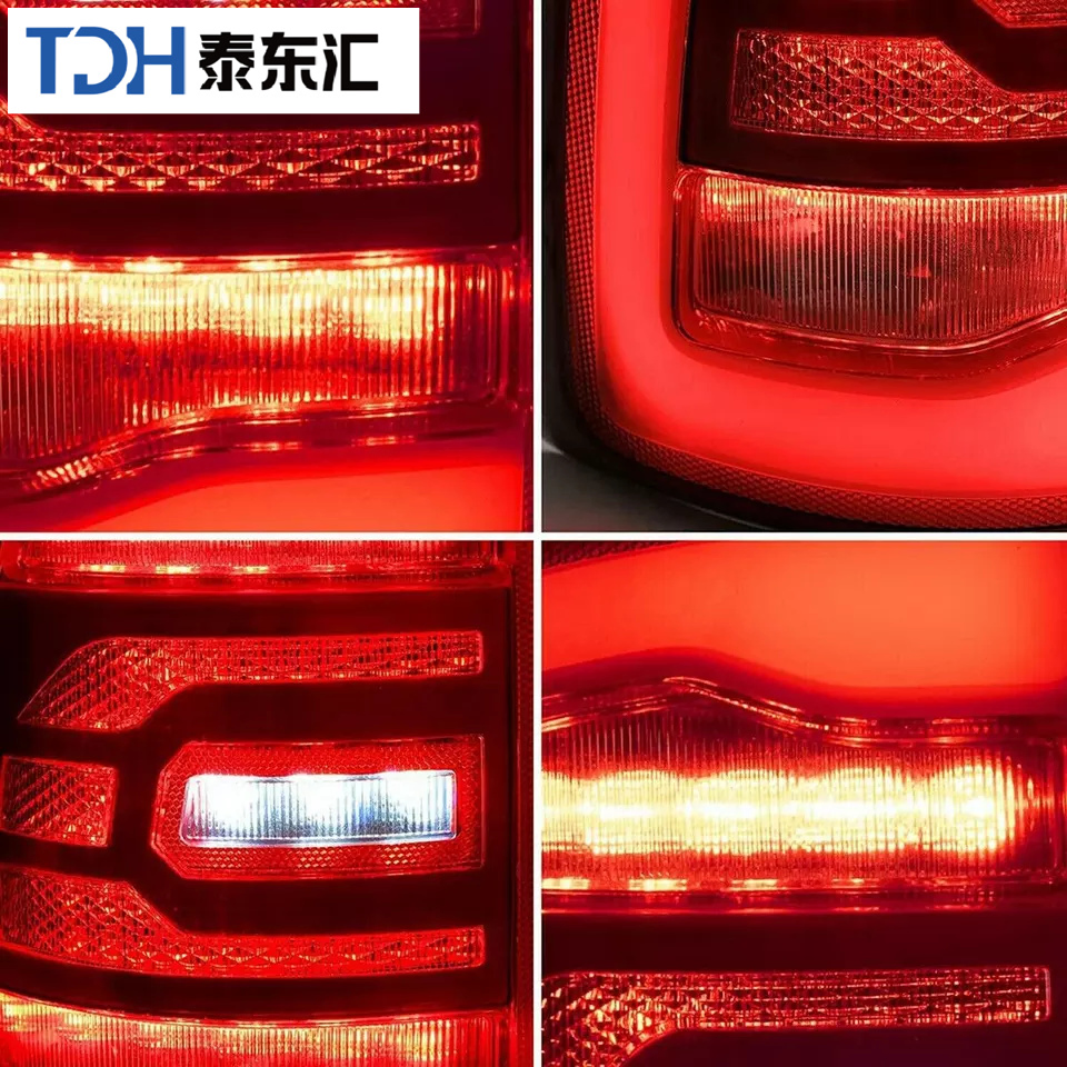 Factory Price Auto 4X4 Accessories Body Parts Headlight Lamp LED Spare Parts Car Kits Tail Light for Dodge RAM 1500 2018 2020 Auto Taillamp Rearlight