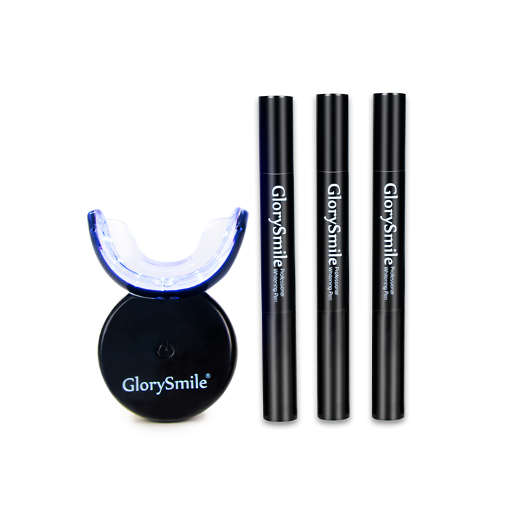 Advanced Private Label Custom Logo Teeth Whitening Kit Wireless with LED Light and Gels