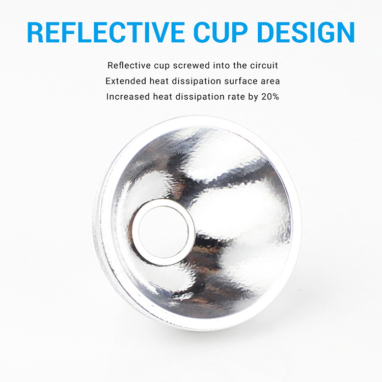 Outdoor Camping Underwater Rechargeable Scuba Diving Flashlight with 4 Modes LED Submersible Flash Torch Light