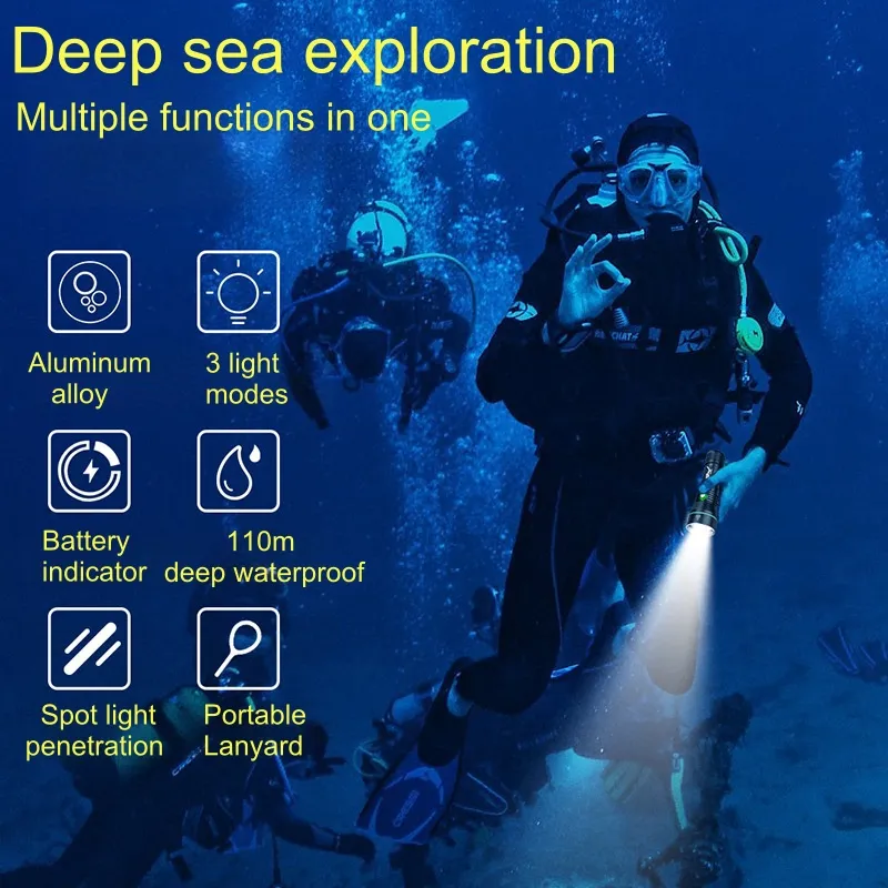 Diving Flashlight View 5