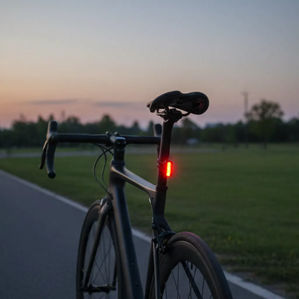 Bike Bicycle Light USB LED Rechargeable Front Back Lamp Flashlight