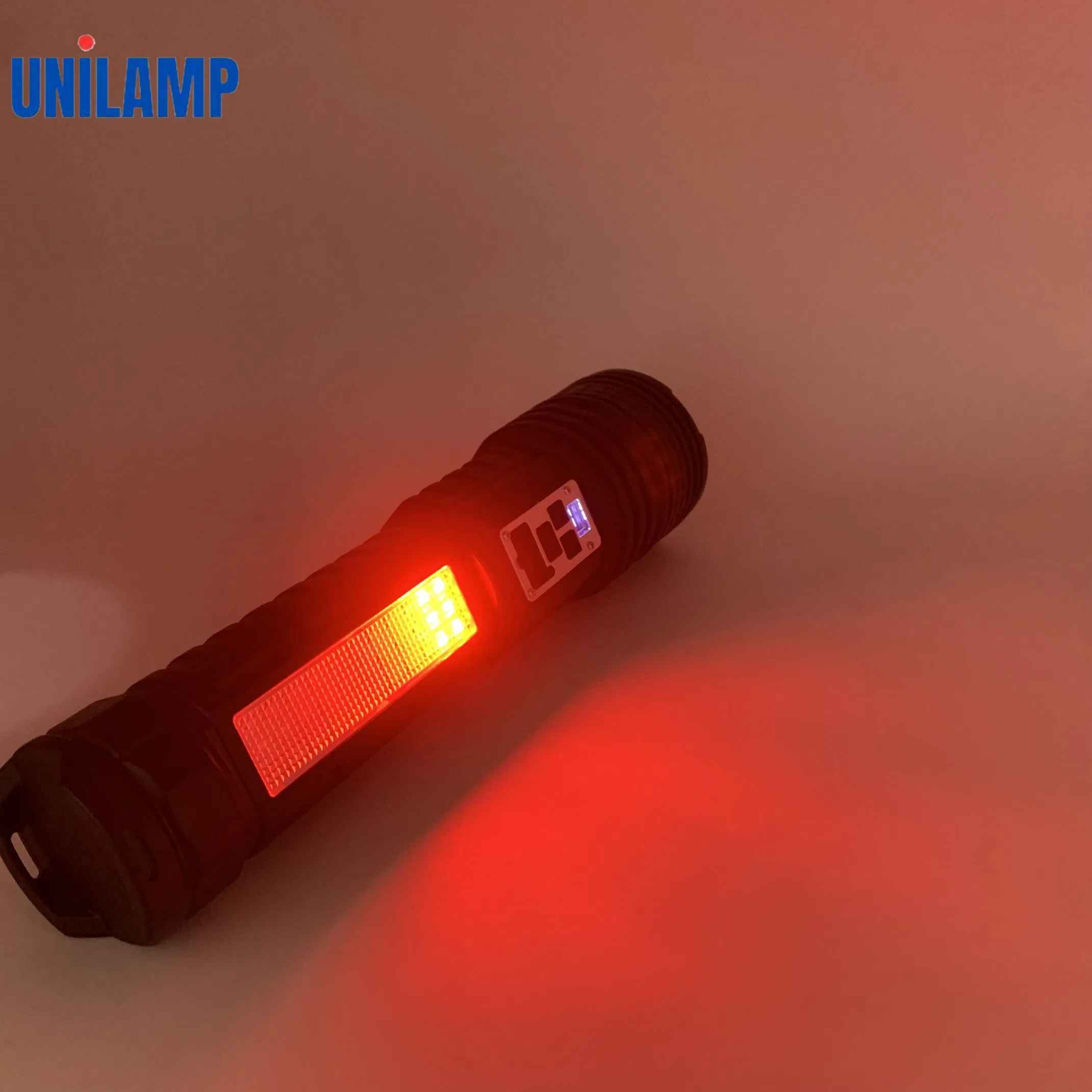 High-Powered Dual Laser Tactical Flashlight with RGB Features