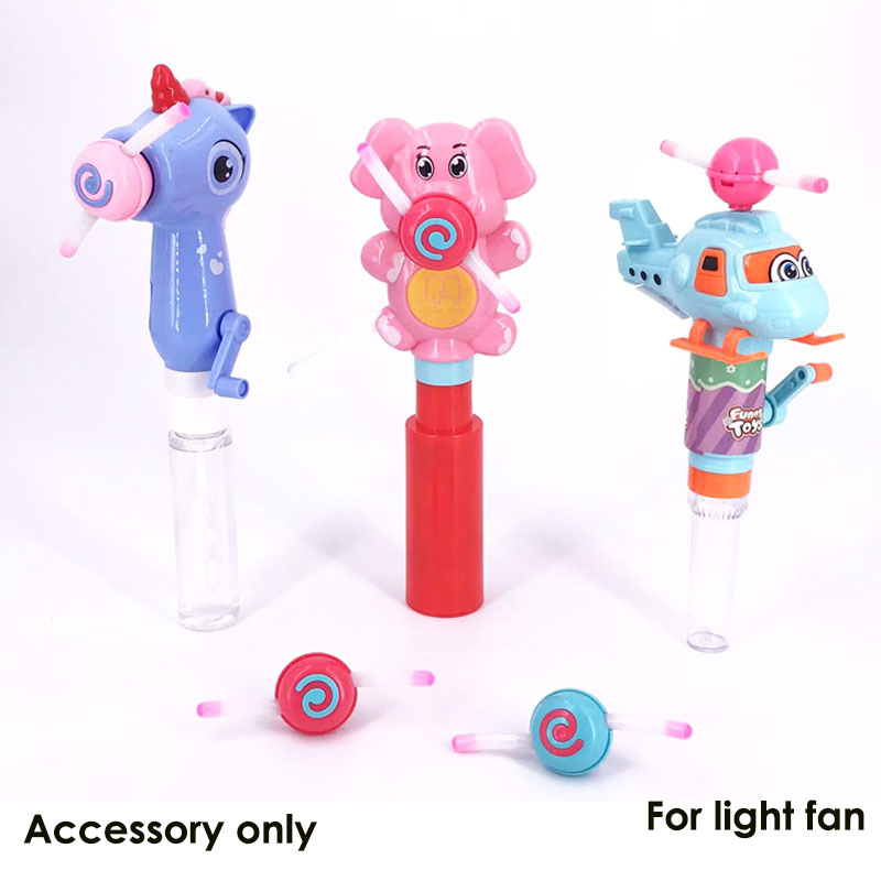 Toy Accessory Fan Light up LED Light Fan for Toy Fan