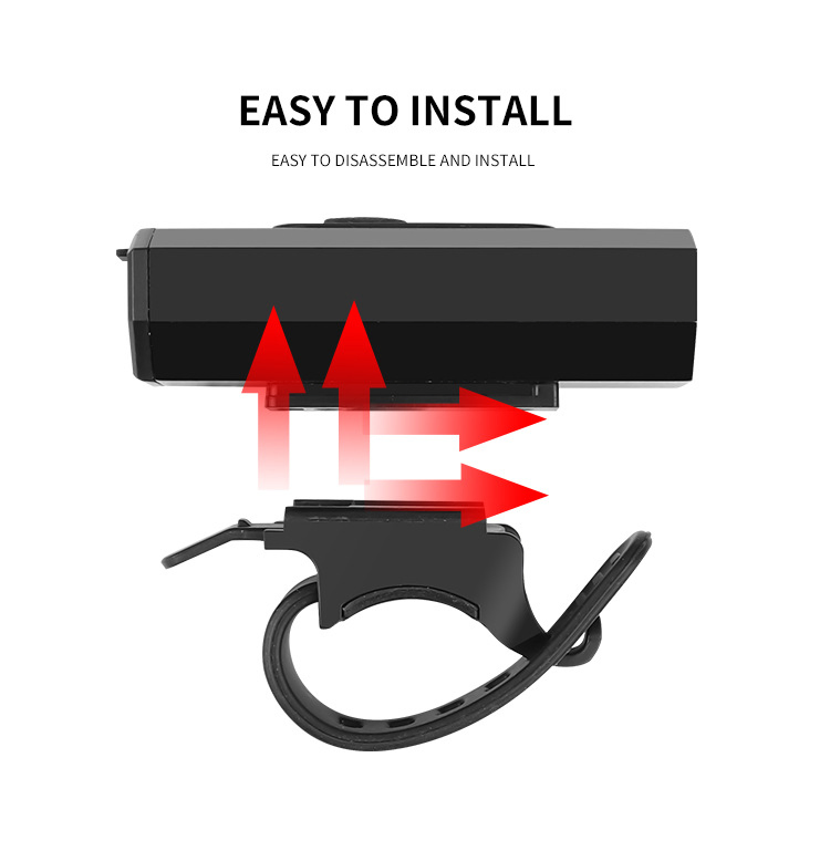 New Bike Lights Car Headlights Mountain Riding Lights 2*T6 USB Rechargeable Mini Lamp Flashlight