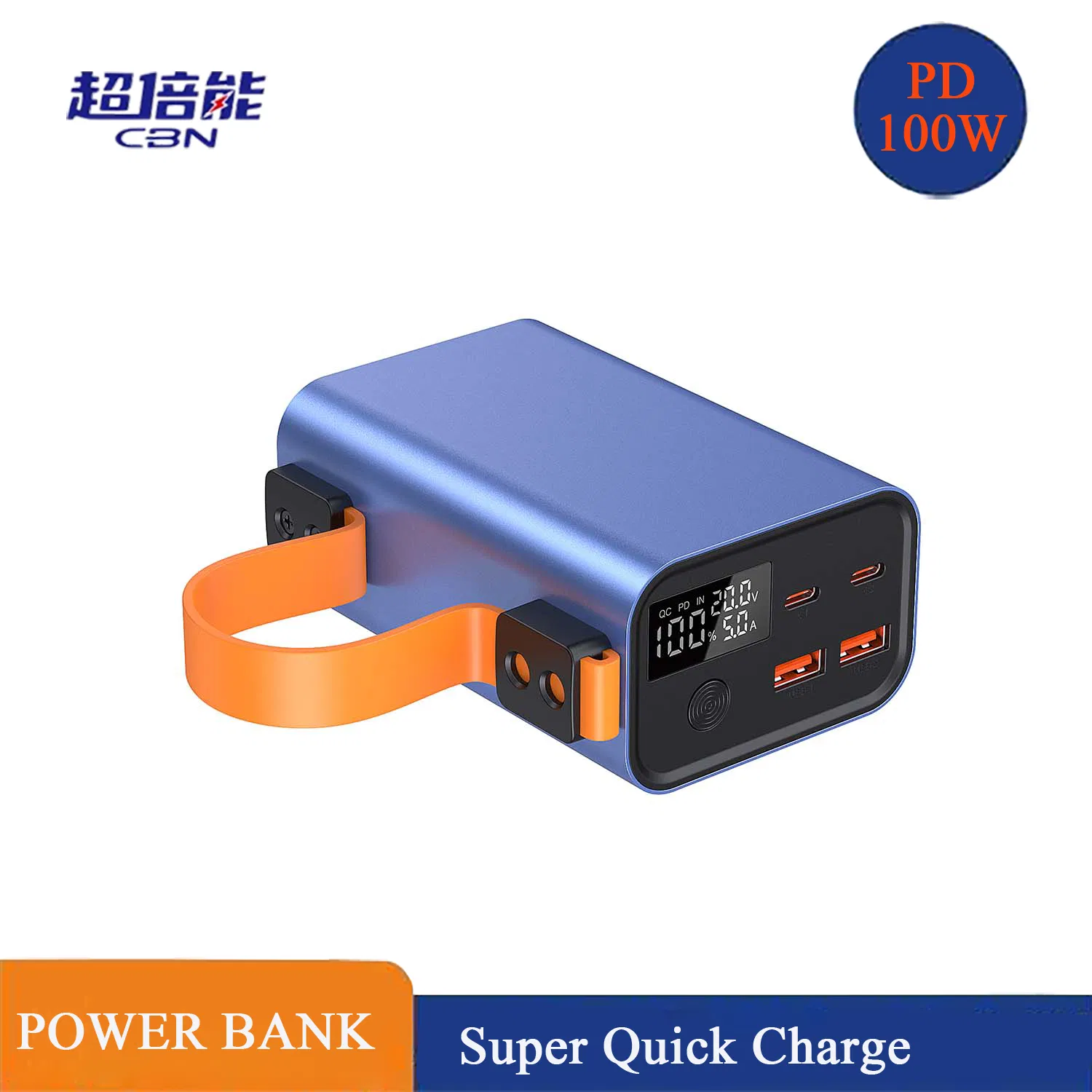 Portable External Battery Pack for Phones and Laptops