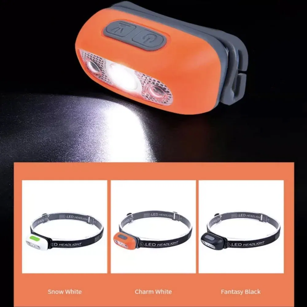 Waterproof LED Headlamp for Outdoor Activities Such as Camping Cycling Running Fishing