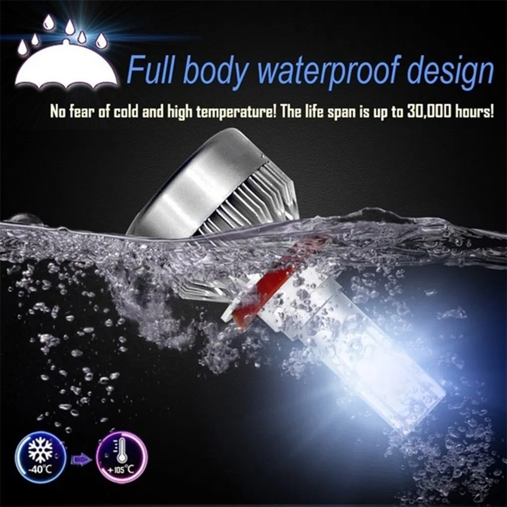 Auto Lighting System C6mini LED Headlight Bulb 8000lm H4 H7 H11 H13 Others Car Light Accessories