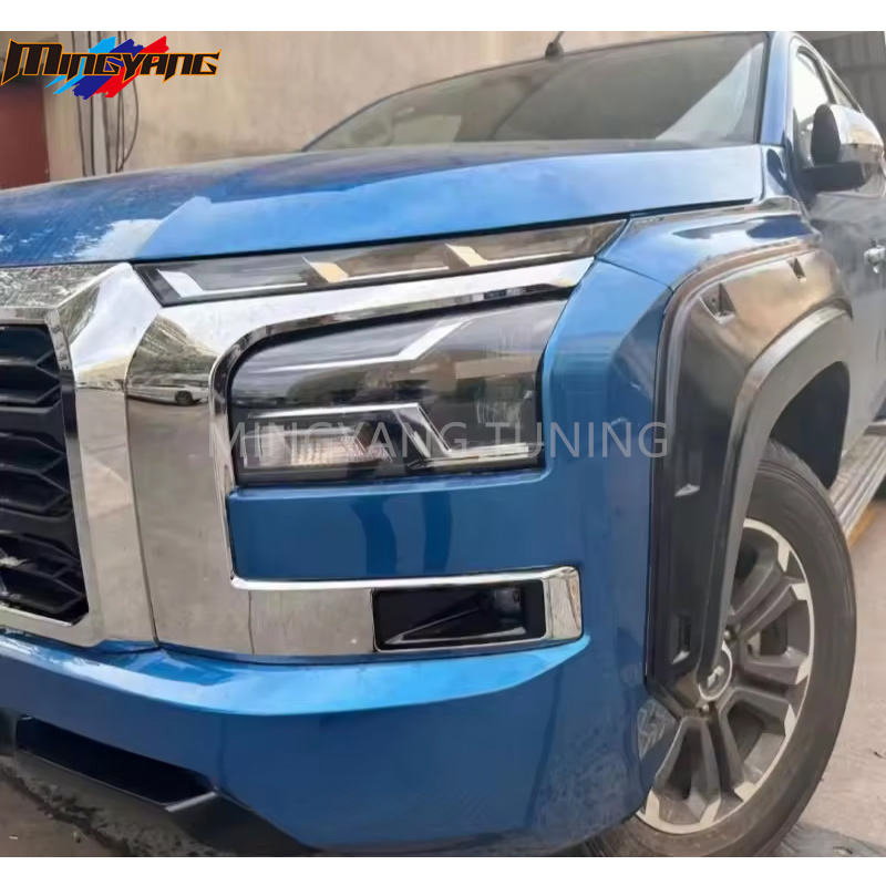 Auto Accessories LED Lights Fenders Bumpers 2019 for Mitsubishi Triton L200 Body Kit