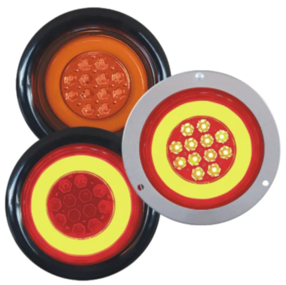 Round LED Light Dimensions