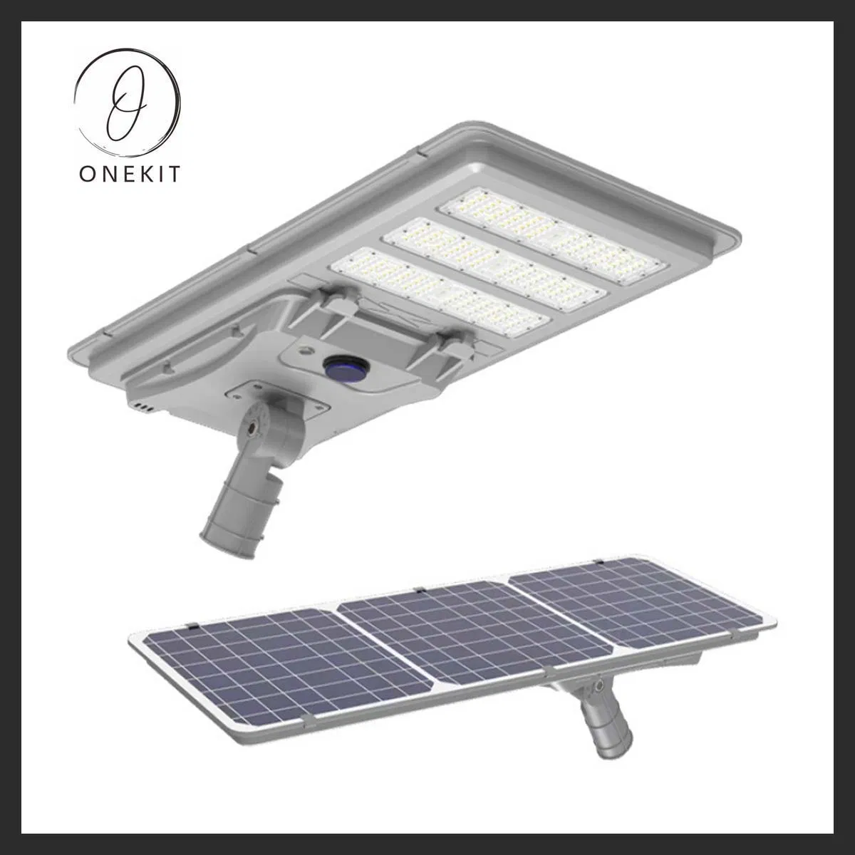 Energy Saving Solar LED Street Light System with Sensor for Backyard