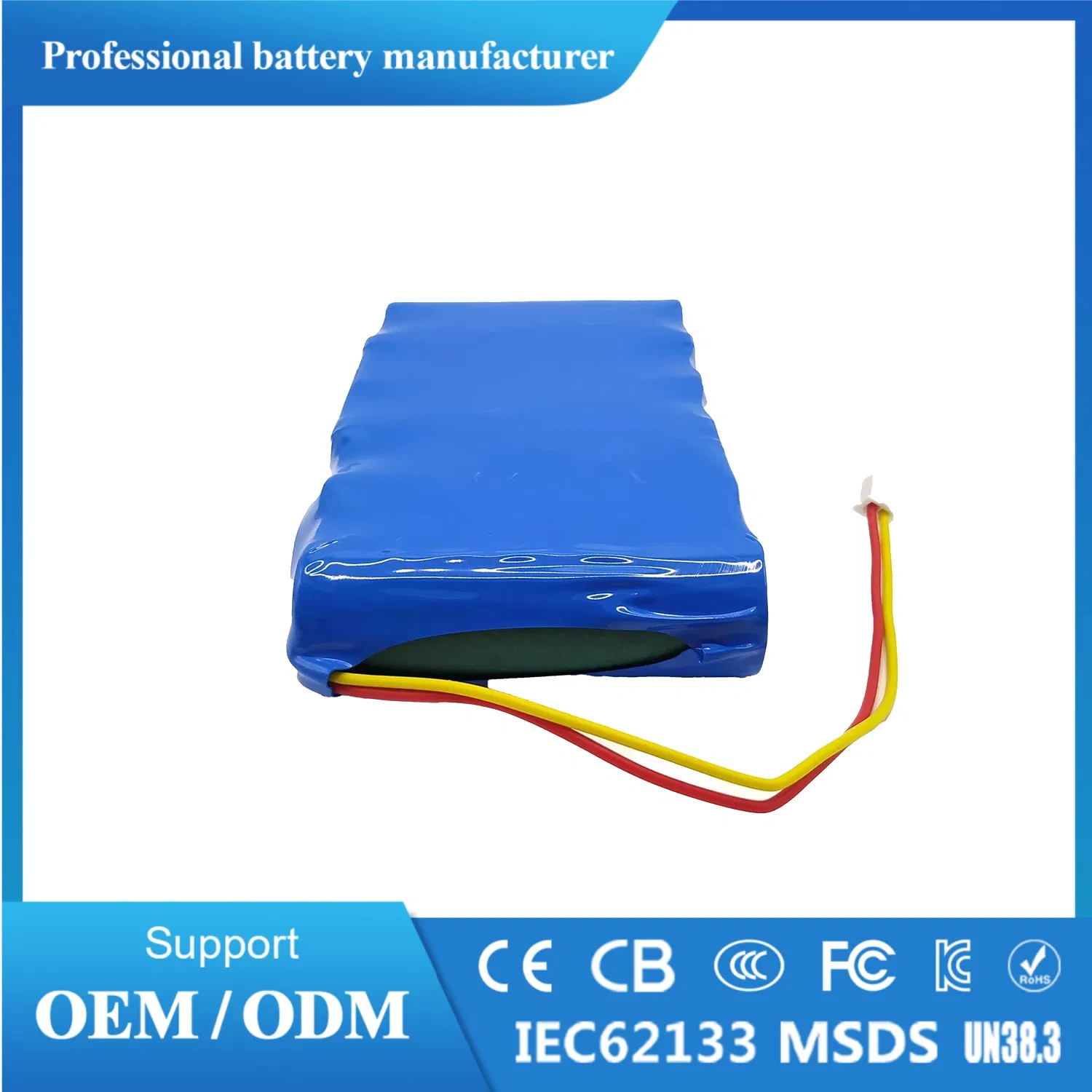 Customized Battery Pack 18650 21700 3.7V 7.4V 11.1V 12V 14.8V 22.2V Rechargeable Li Ion Battery for LED Light / Bluetooth Speaker