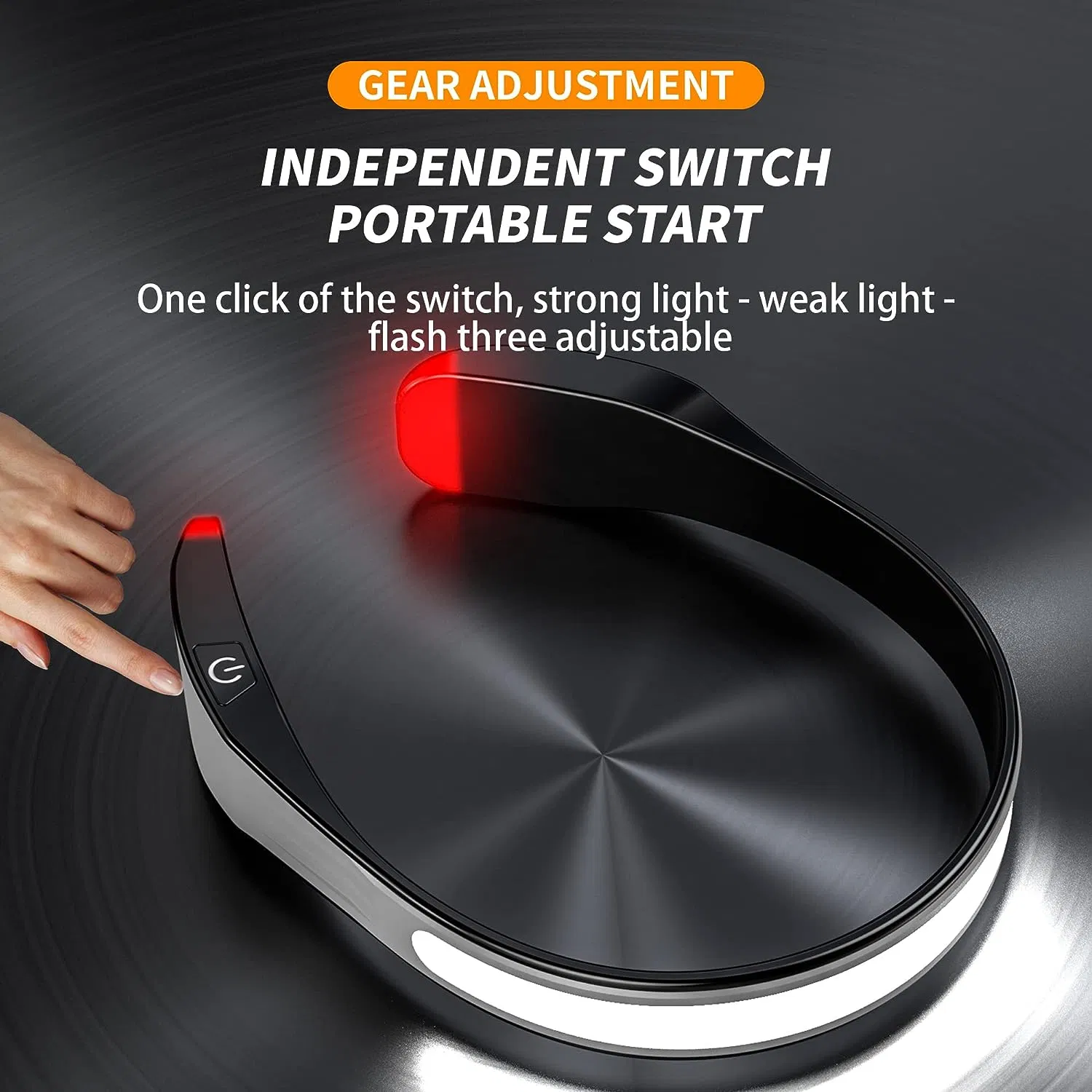 Rechargeable LED Head Flashlight Torch Light Headlamp for Cycling, Hiking