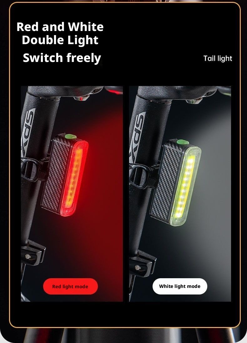 LED USB Rechargeable Bicycle Tail Rear Light Safety Lightweight LED USB Rechargeable Bicycle Cycling Tail Rear Light Security Warning Lamp Bike