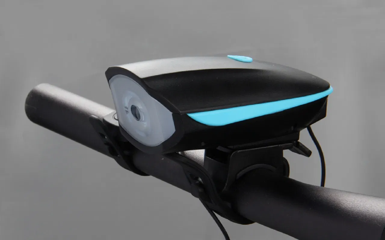 Bicycle Lamp Car Headlights Charging Night Riding Flashlight Live Horn Esg16725