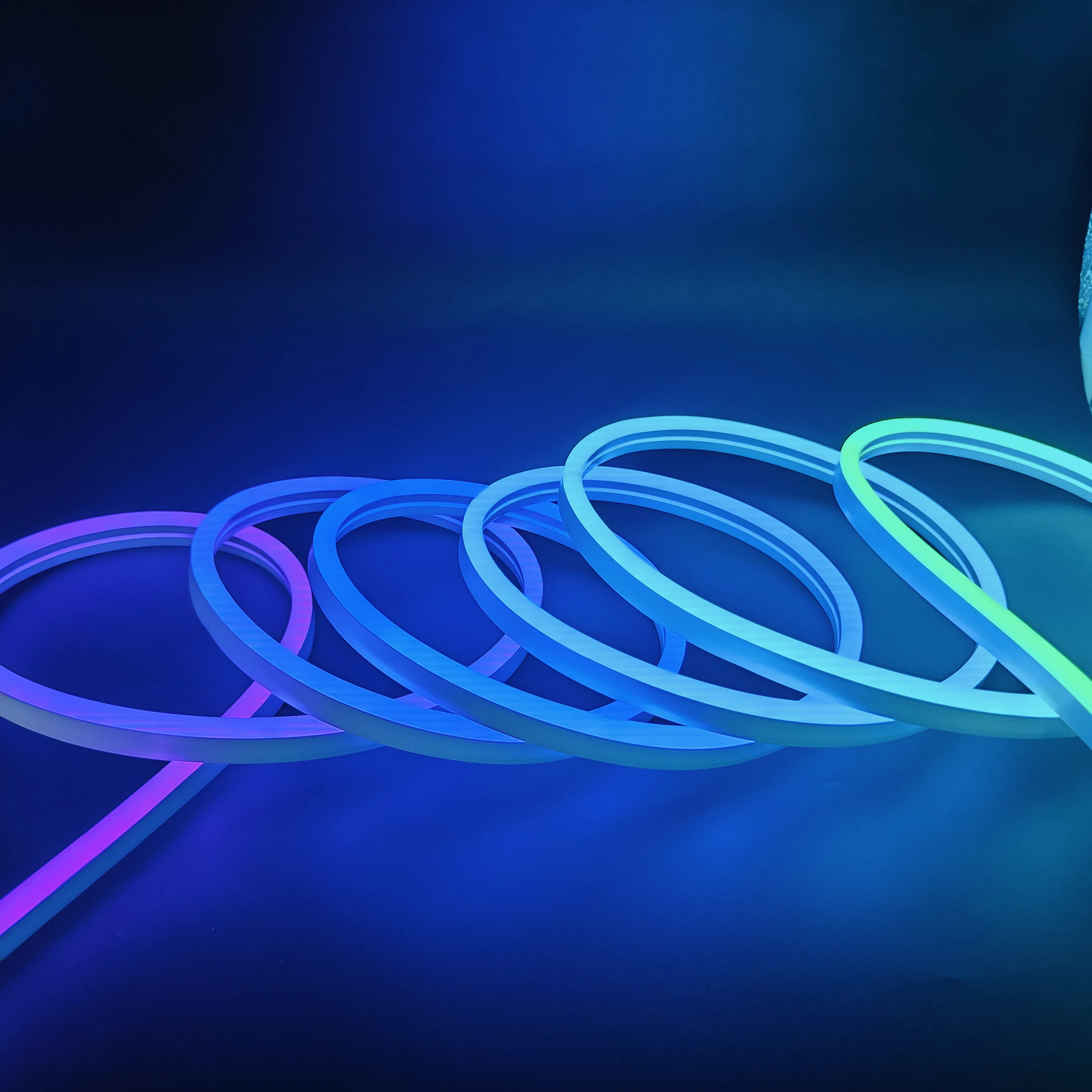 Color Changing LED Neon Light Strip Kit