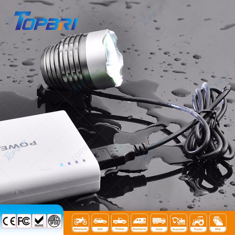 USB Rechargeable 3 Mode Bike Bicycle T6 LED Safety Light